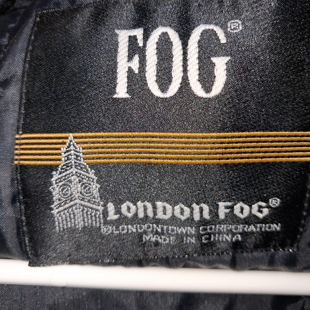 London Fog Floral Hooded Jacket with Drawstring Waist And Buttons In A Small - Picture 4 of 8